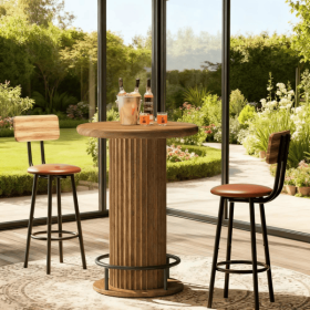 Round Bar Table